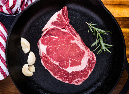 Kosher Beef Ribeye Steak - Boneless